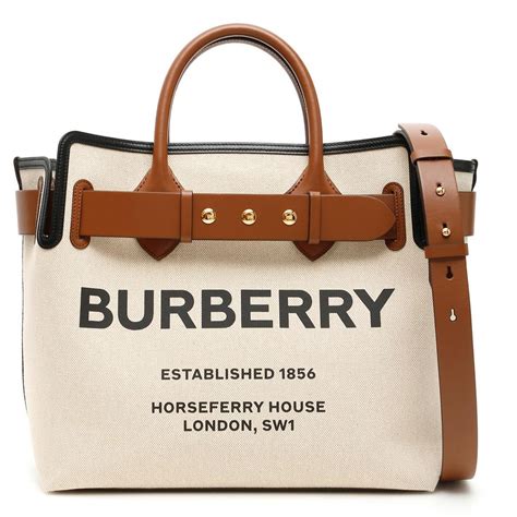 burberry belt bag leather|Burberry beige tote bag original.